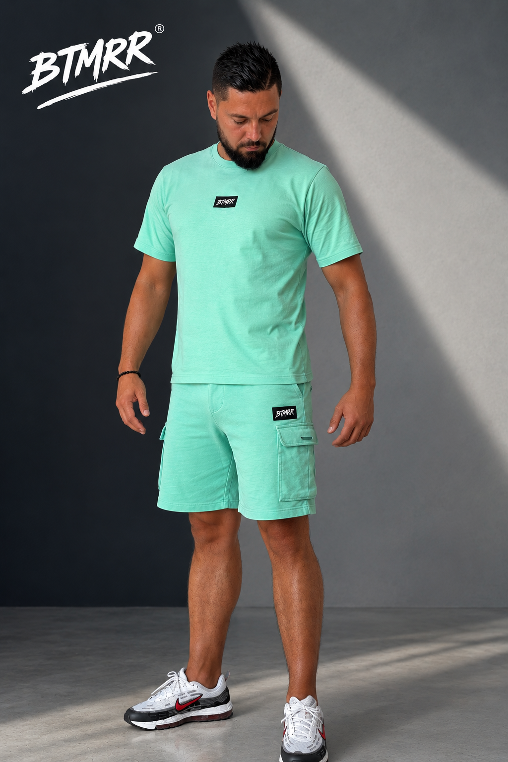 T-shirt manche courte (vert eau)