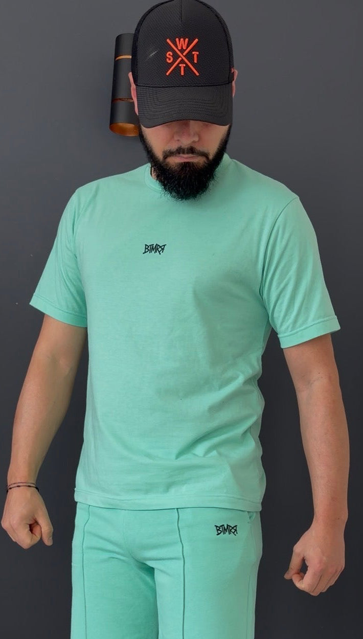 T-shirt manche courte (vert eau)