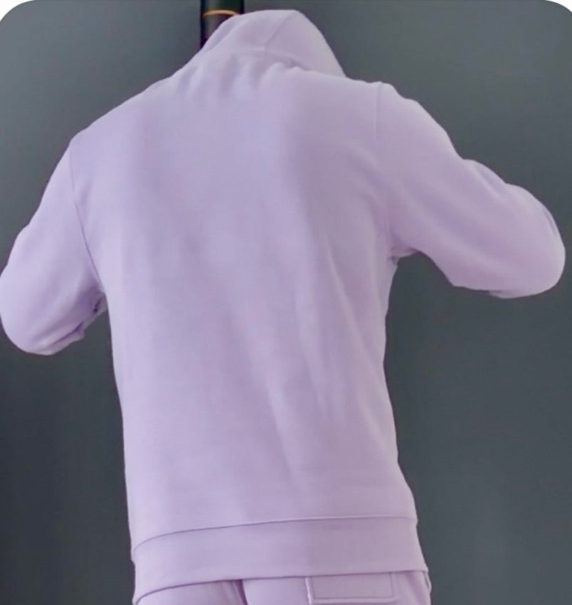 sweat capuche (violet)