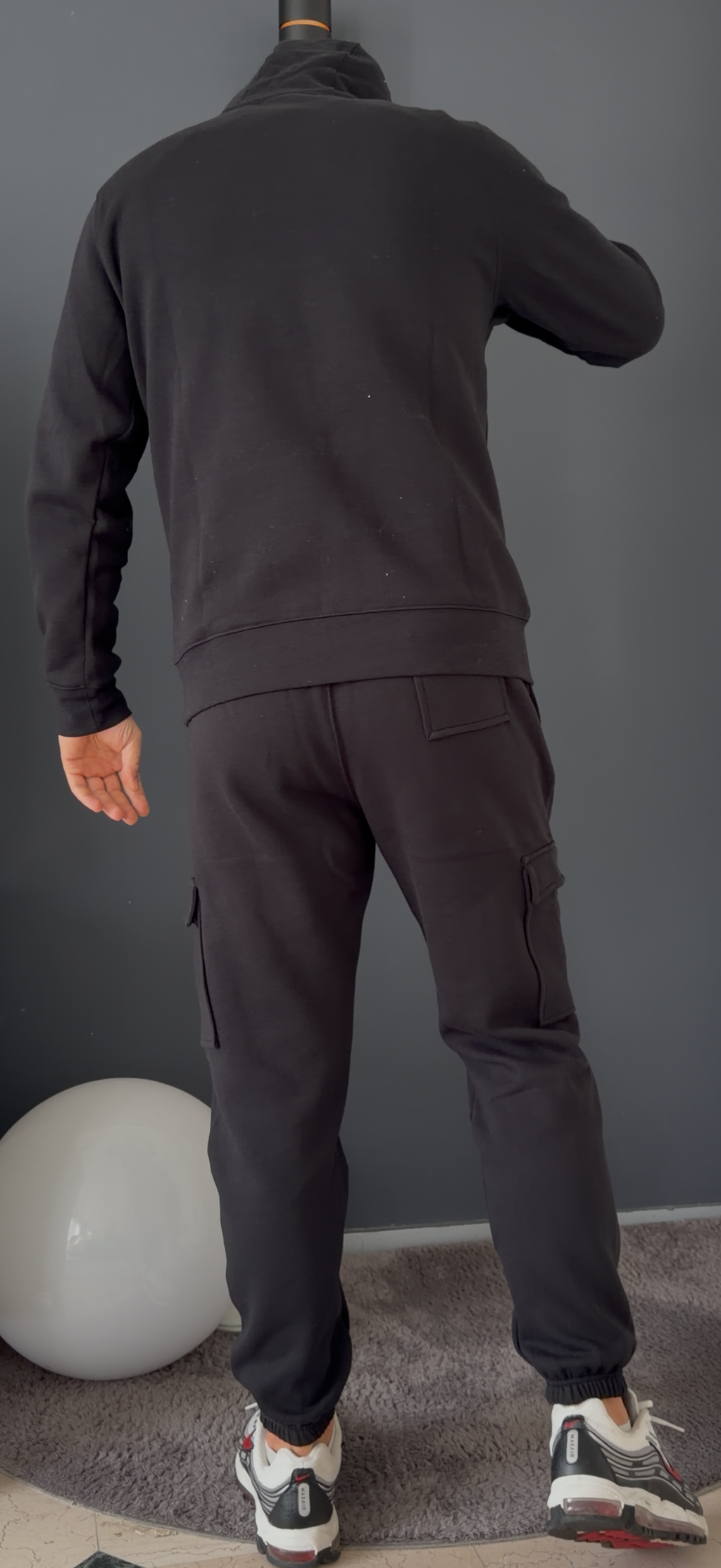 sweat capuche (noir)