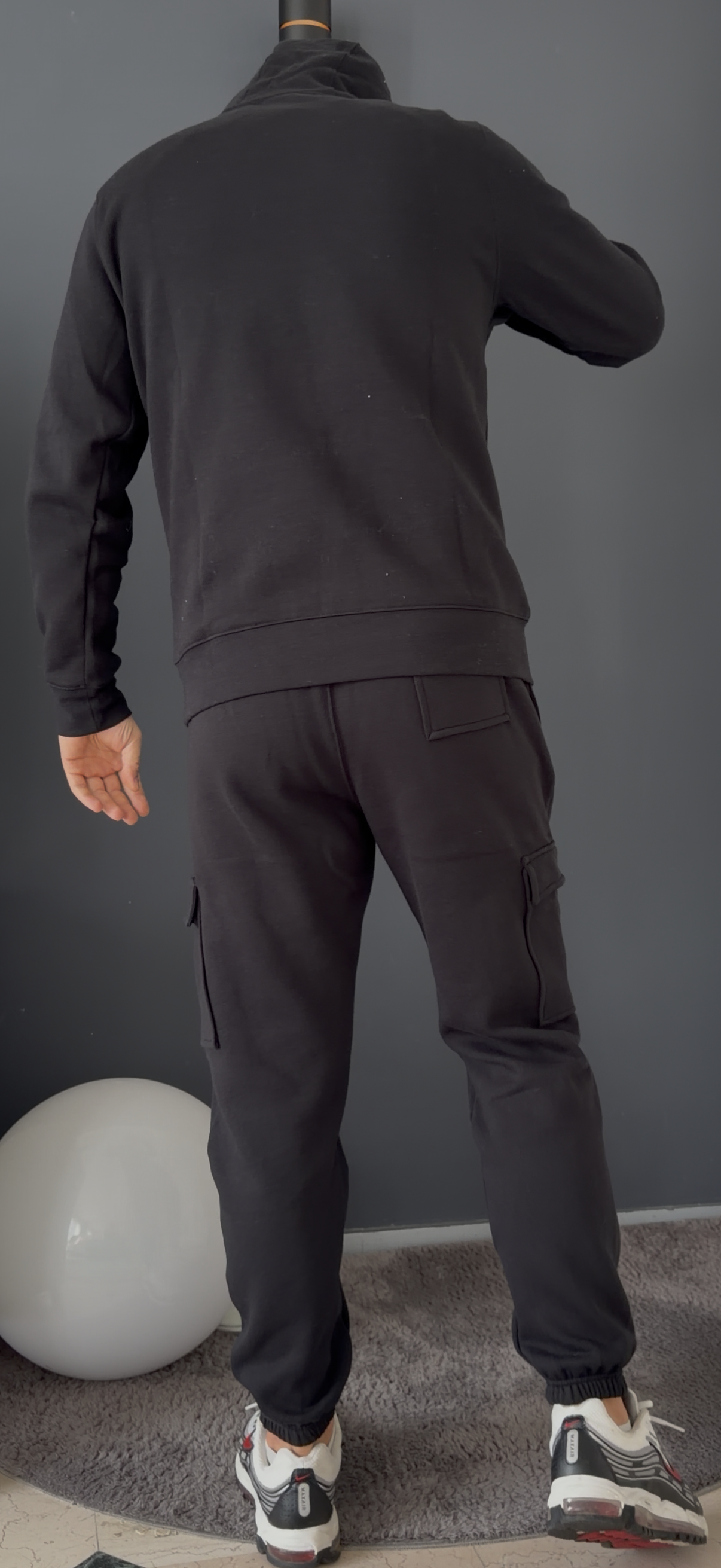 sweat capuche (noir)