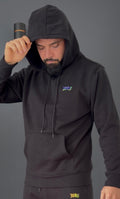 sweat capuche (noir)
