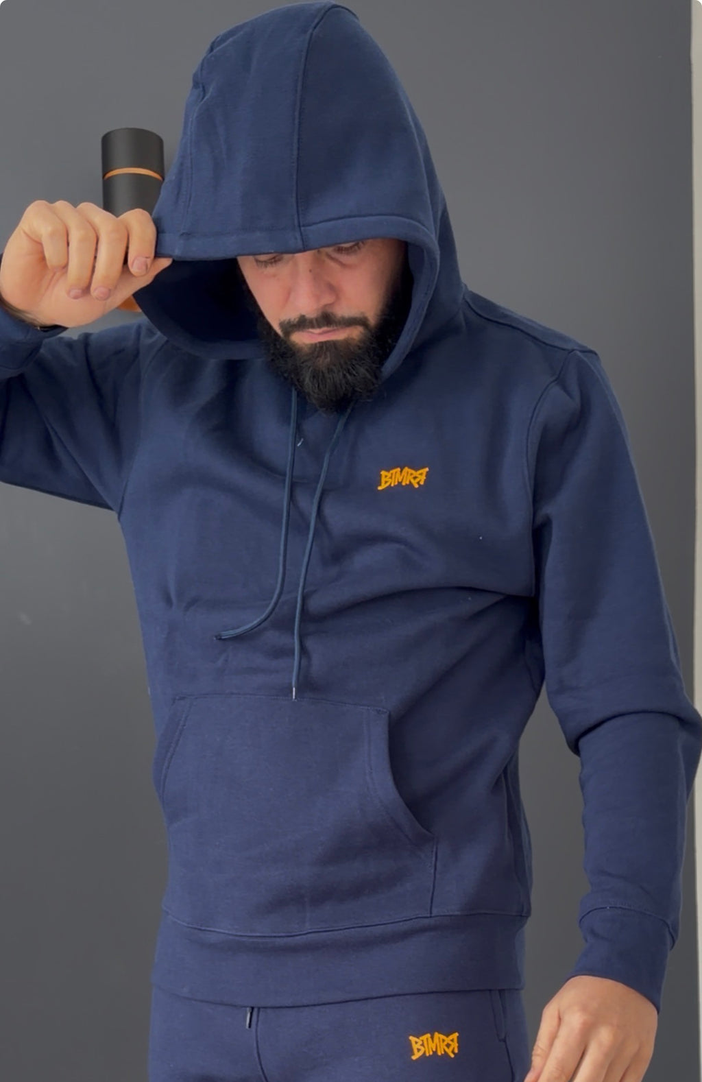 sweat capuche (bleu marine)