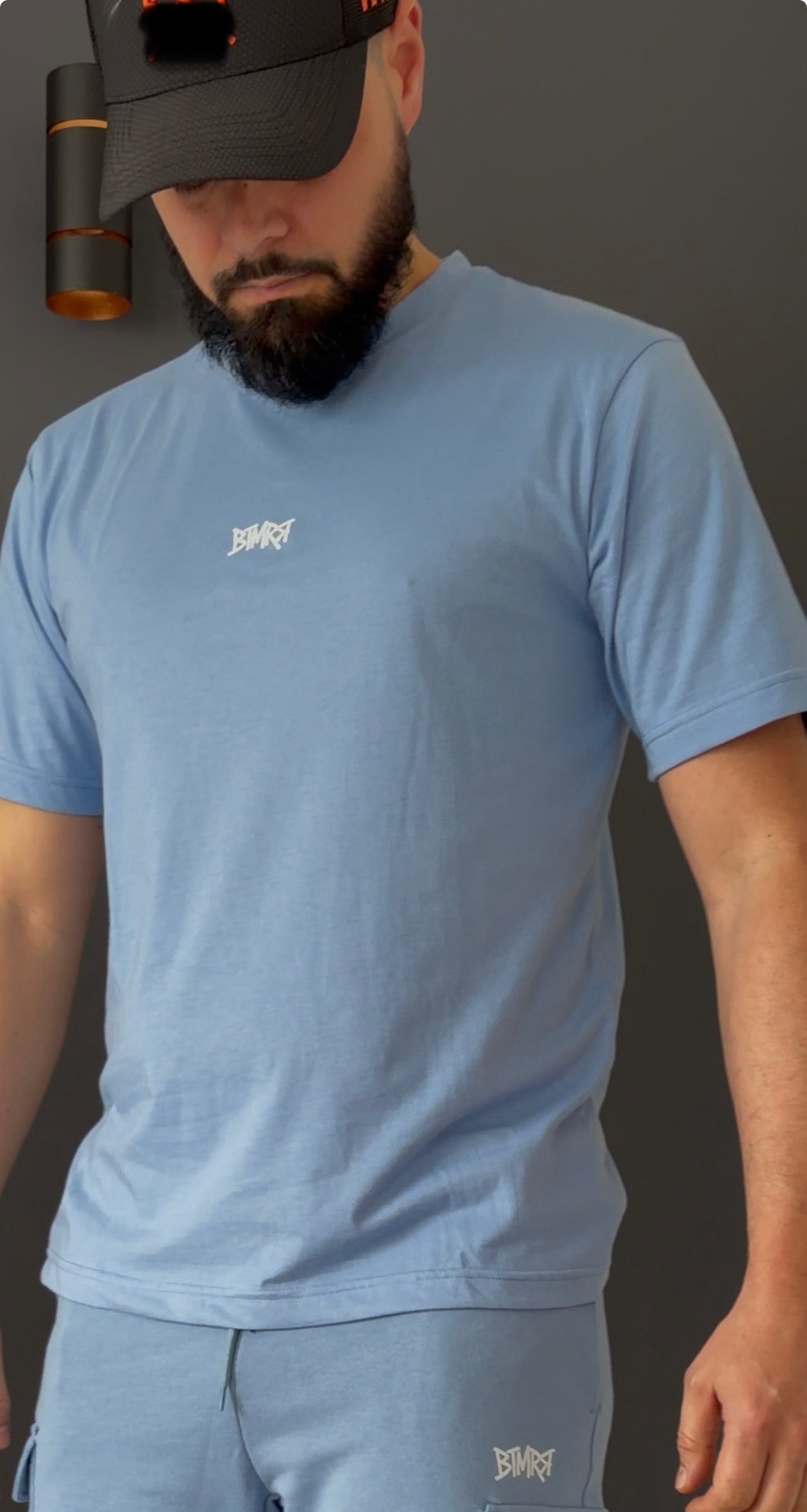 T-shirt manche courte (bleu ciel)