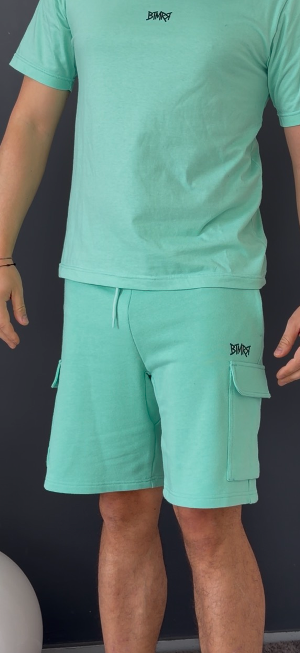 Short cargo (vert eau)