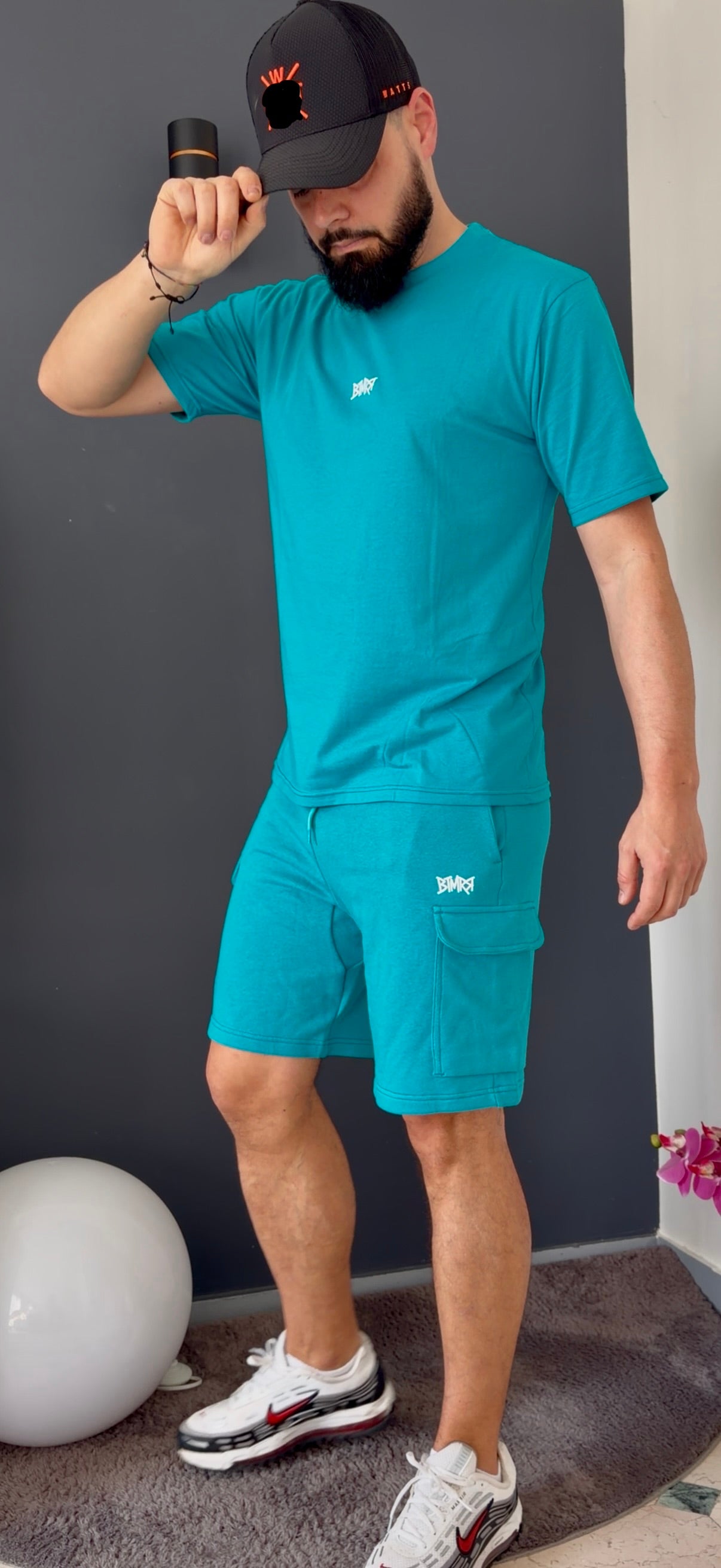 short cargo (BLEU TURQUOISE)